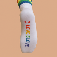 Sock Pride White