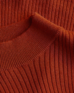 Merino Knit Singlet Dusty Red