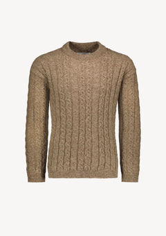 Mika Cable Knit Beige