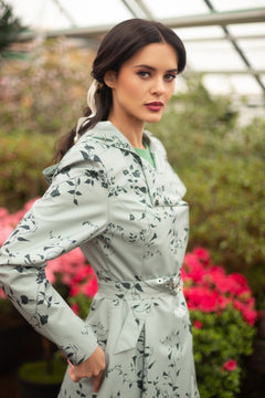 Minty Meadow Raincoat Light Green