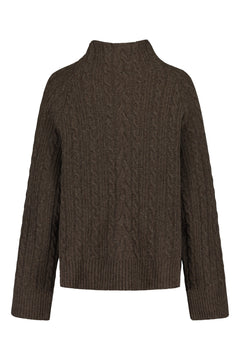 Myrskyluoto Sweater Bark Brown