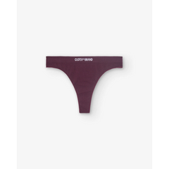 Clotsy Brand Thong Panties Burgundy