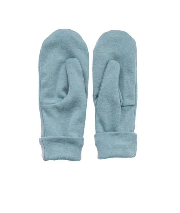 Melli EcoDesign Merino Wool Mittens Menthol Blue