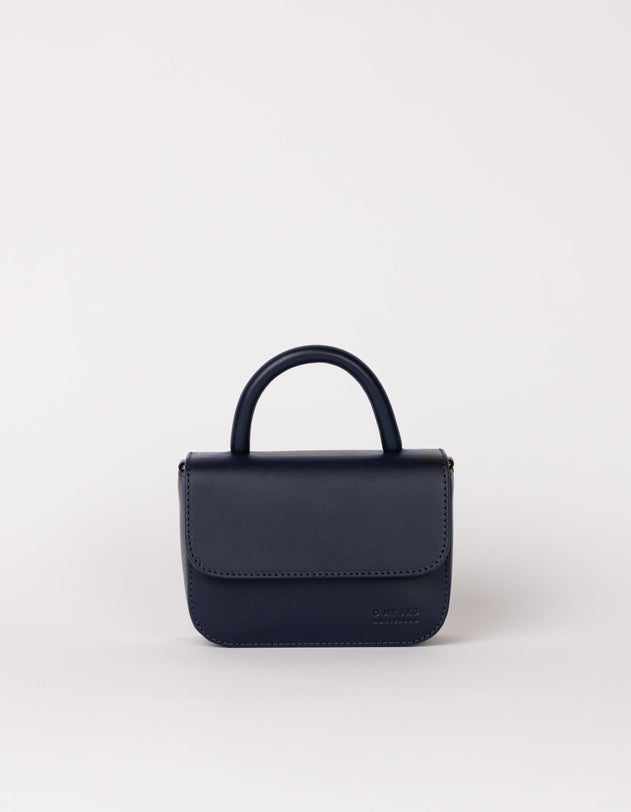 Nano Bag Midnight Blue Classic Leather