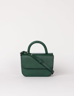 Nano Bag Pine Green Classic Leather