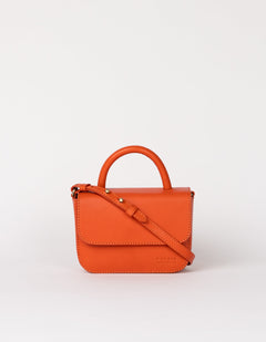 Nano Bag Tangerine Classic Leather