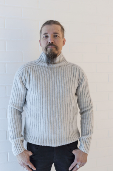 Utö Wool Sweater +length Light Grey