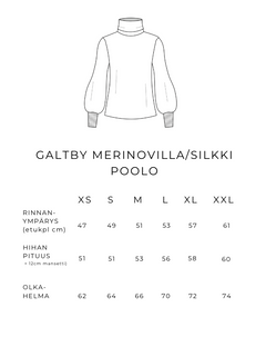 Galtby Turtleneck Knit Black