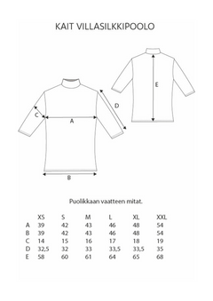 Kait Wool Silk Polo Blueberry