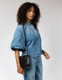 Nina Bag Classic Leather Black