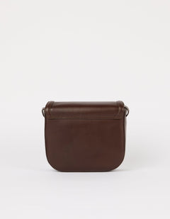 Nina Bag Classic Leather Chocolate Brown