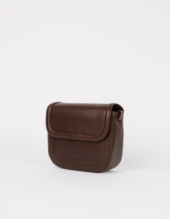 Nina Bag Classic Leather Chocolate Brown