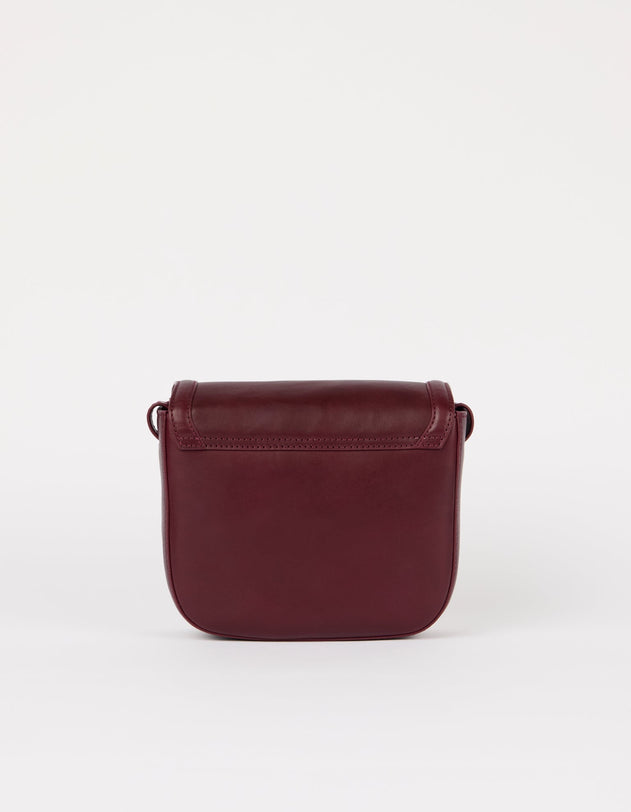 Nina Bag Classic Leather Dark Cherry