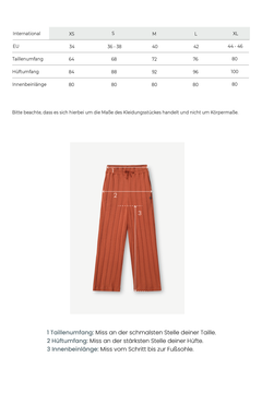 Jersey Pants Terracotta
