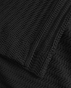 Open Back Dress True Black
