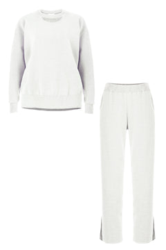 Ora & Rotondo Merino Co-ord White