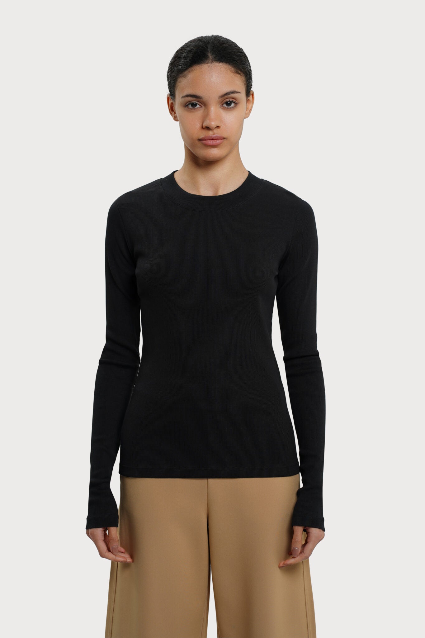 Ottawa Long Sleeve Top Black