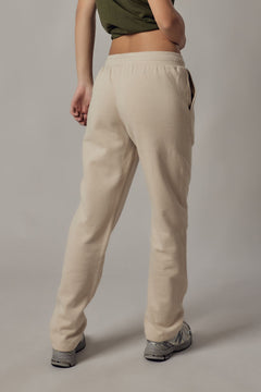 Women's Straight Gauzy Joggers Black