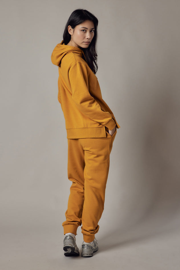 Women's Hoodie Sweatshirt With Side Slits