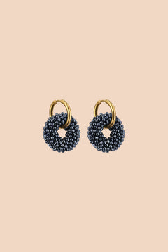 Veda Earrings Granite