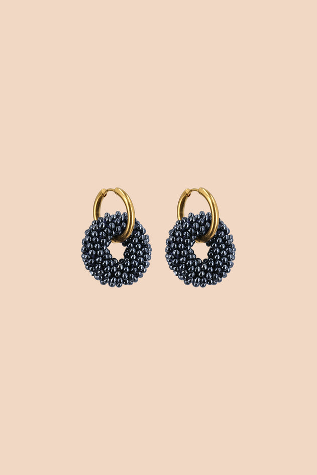 Veda Earrings Granite
