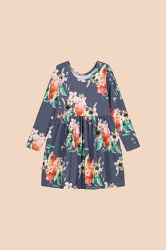 Kids' Blue Blossom Dress