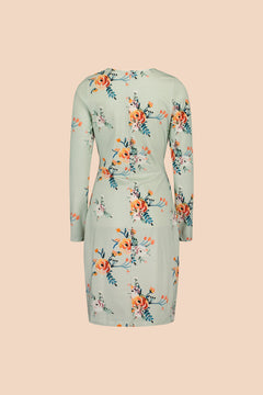 Belted Dress Jade Bloom