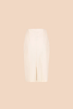 Comfy Pencil Skirt Ivory
