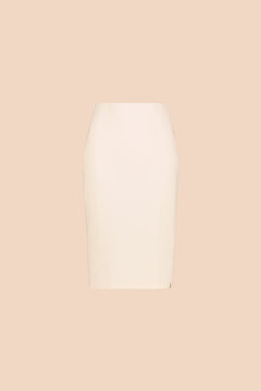 Comfy Pencil Skirt Ivory