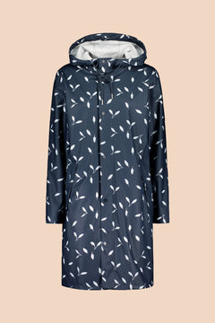 Women's Rain Coat Indigo Wind