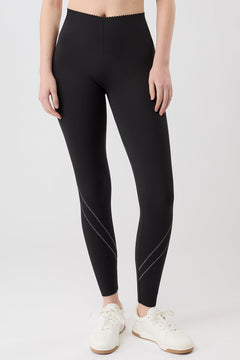 High Waist Surf Leggings Black