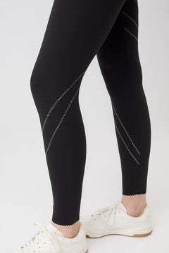 High Waist Surf Leggings Black