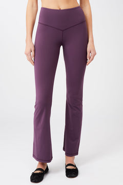 Flared Sports Pants Purple Passion