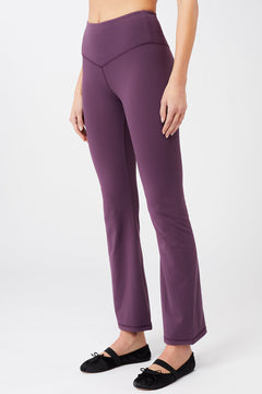 Flared Sports Pants Purple Passion