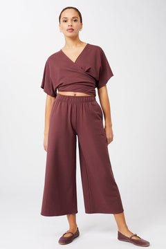 Wide Leg Cropped Ruby