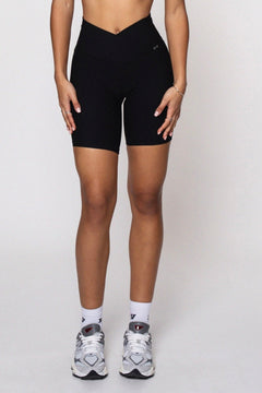 West Biker Shorts Black