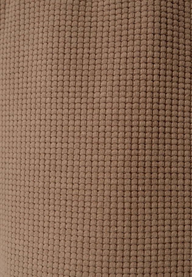 Pariss Waffle Joggers Gravel