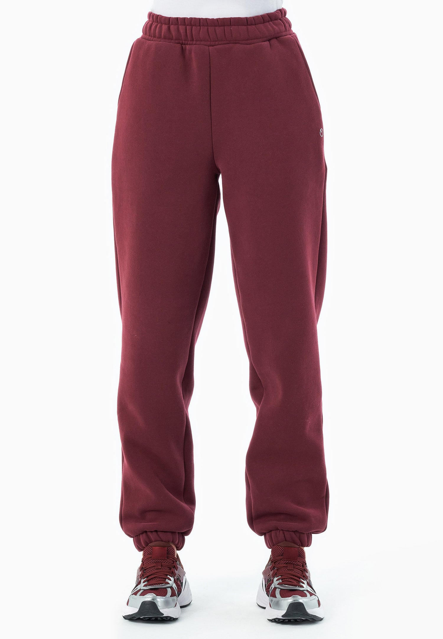 Parkerr Unisex Sweatpants Bordeaux Red