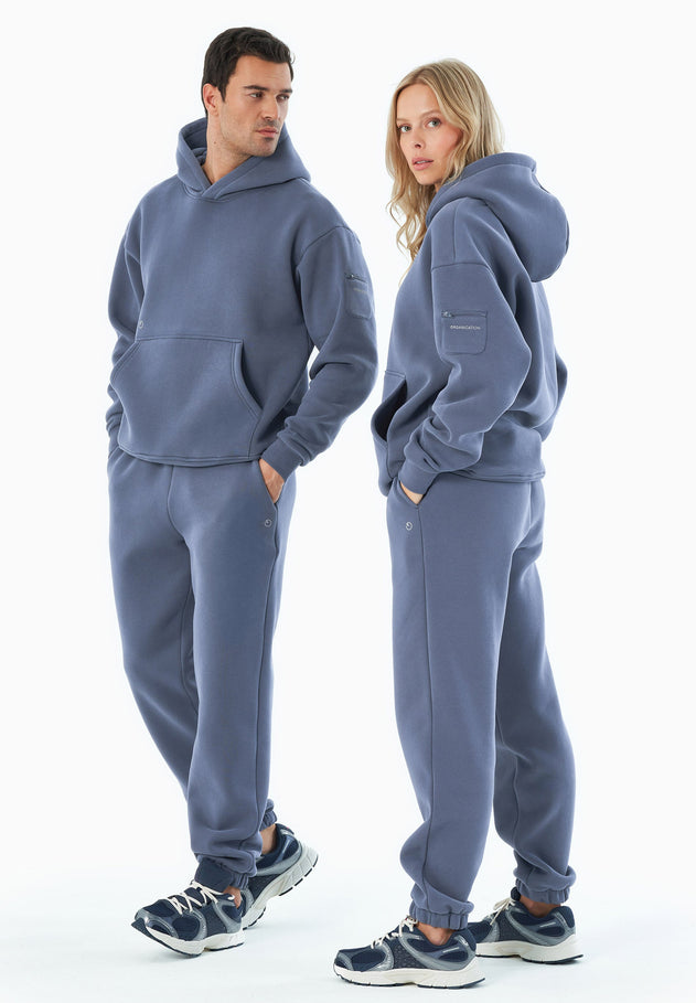 Parkerr Unisex Sweatpants Soft Indigo Blue