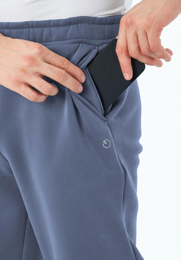 Parkerr Unisex Sweatpants Soft Indigo Blue