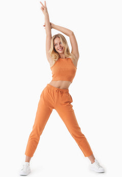 Parrla Light Organic Cotton Sweatpants Apricot Tan