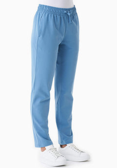 Parrla Light Organic Cotton Sweatpants Blue Fog