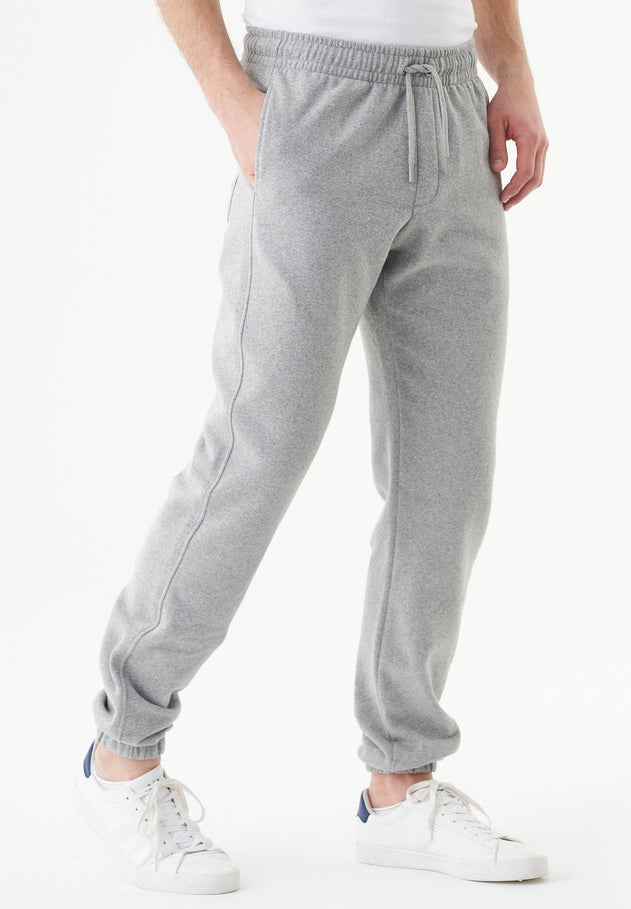 Pars Soft Touch Organic Cotton Sweatpants Grey Melange