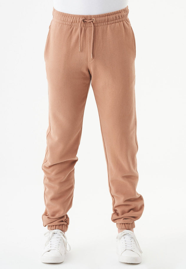 Pars Soft Touch Organic Cotton Sweatpants Light Brown