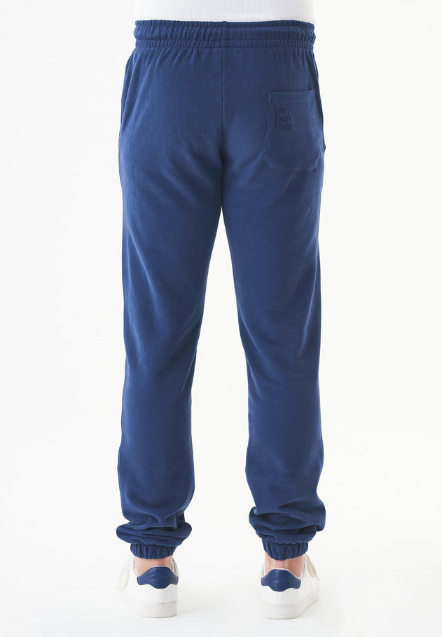 Pars Soft Touch Organic Cotton Sweatpants Navy