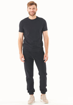 Parssa Soft Touch Organic Cotton Sweatpants Black