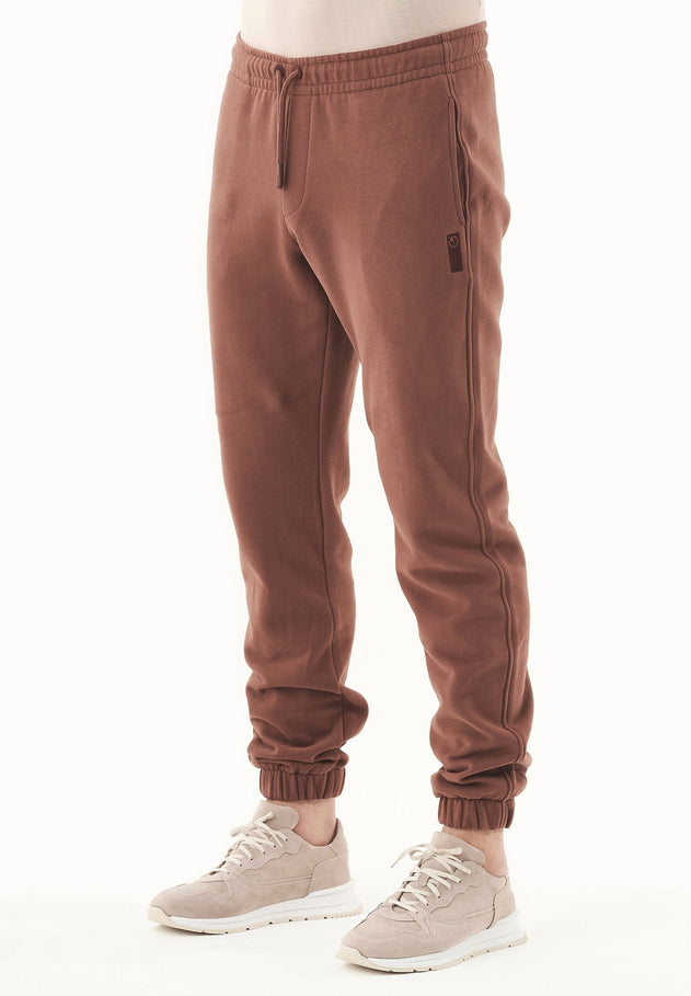 Parssa Soft Touch Organic Cotton Sweatpants Coffee Brown