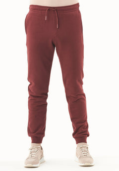 Peeno Soft Touch Organic Cotton Sweatpants Bordeaux