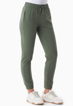 Peera Light Organic Cotton Sweatpants Olive