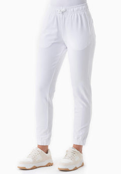 Peera Light Organic Cotton Sweatpants White